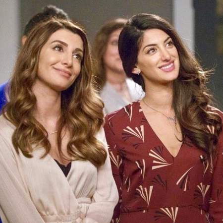Ayden Mayeri and Nasim Pedrad are sisters on New Girl.